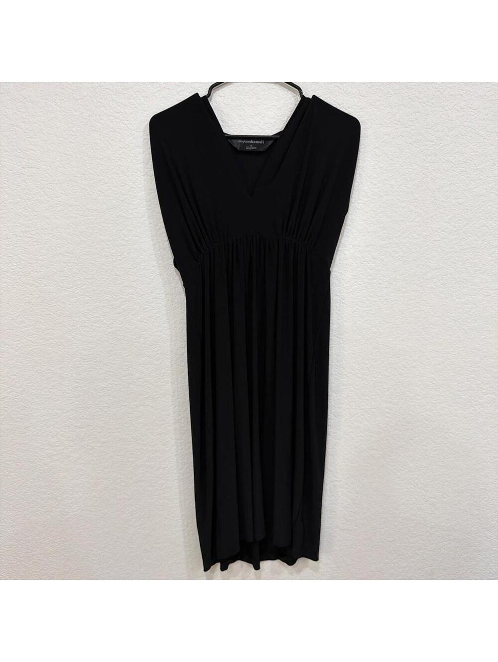 Norma Kamali Women's Black Dress